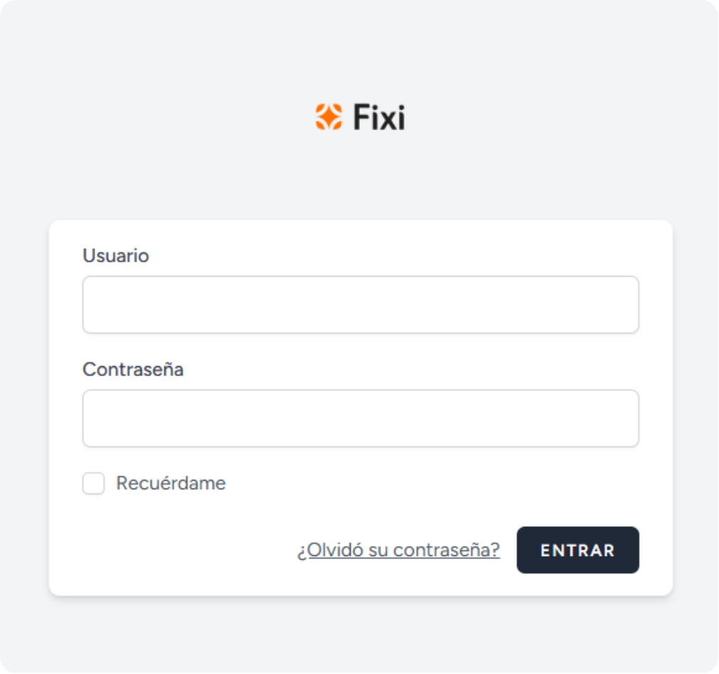 Acceso a datos operativos en Fixi